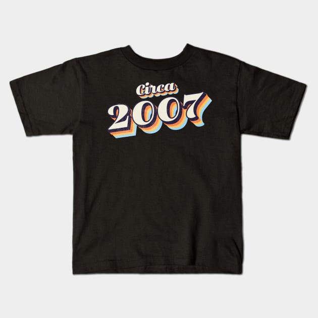 2007 Birthday Kids T-Shirt by Vin Zzep